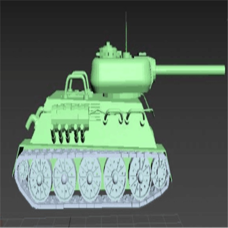 莱城充气军用坦克模型